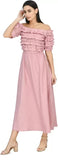 WhiteWhale Dresses for Women Regular Women's  Fit and Flare Dress