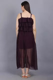 WhiteWhale Dresses for Women Regular Women's Causual Stylish Shoulder Strap Dress.