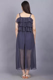 WhiteWhale Dresses for Women Regular Women's Causual Stylish Shoulder Strap Dress.