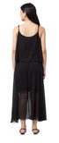 Whitewhale Women's Stylish Calf Length Sleeveless Midi Dress