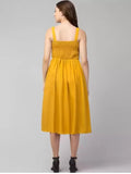 Whitewhale Women Relaxed Fit Off-Shoulder Stripe Maxi Dress