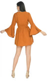 Whitewhale Comfortable V Neck Fit & Flare Dress For Women