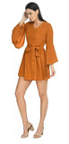 Whitewhale Comfortable V Neck Fit & Flare Dress For Women