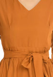 Whitewhale Comfortable V Neck Fit & Flare Dress For Women