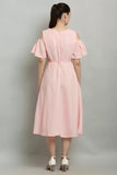 Whitewhale FIT & Flare Calf Length Dress for Women