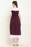 Whitewhale Regular Fit Stretchable Upper Midi  Knee Length