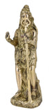 White Whale Brass Ardhnareeshwar (Lord Shiva & Goddess Parvati in one Avatar)