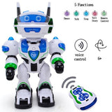 White Whale AGENT ALEXSON REMOTE CONTROL ROBOT TOY (WHITE)