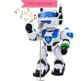 White Whale AGENT ALEXSON REMOTE CONTROL ROBOT TOY (WHITE)