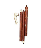 White Whale Hand Carved Walking Stick - Men Derby Canes and Wooden Walking Stick for Men and Women - 37" Brown Ebony Brass Handle in Golden Tone Natural Wood Unisex Cane