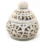 White Whale Soapstone Oil Burner for Home, 3.5 Inch', 1 Piece