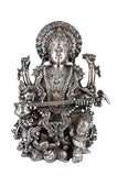 White Whale Goddess Lakshmi Statue,Hindu Goddess of Money, Wealth, Abundance, Fertility & Prosperity.