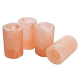 White Whale Himalayan Salt Tequila Shot Glasses,Pink Food Grade Salt Glasses vodka shot