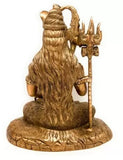 Whitewhale Brass Shiva Statues |Lord Shiv Idol | Shankar Idol | Shiva Brass|Lord Shiva Idols|Shankar Murti For Gift| Shiva Brass Statue| Home Decor | Showpiece Decorative Showpiece - 26 cm  (Brass, Gold)