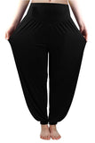 Whitewhale Women's Knits Comfortable Harem Yoga Pants Long Baggy Sports Workout Dancing Trousers