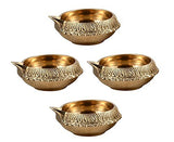 White Whale Diya for Pooja Made of Pure Brass - Kuber Diya Diwali Decoration