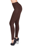 Whitewhale Women's High Waisted Rayon Lycra Leggings Super Soft Full Length Opaque Slim