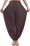 Whitewhale Women's Knits Comfortable Harem Yoga Pants Long Baggy Sports Workout Dancing Trousers