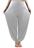 Whitewhale Women's Knits Comfortable Harem Yoga Pants Long Baggy Sports Workout Dancing Trousers