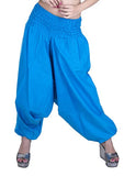 Whitewhale Men Women Rayon Baggy Hippie Boho Gypsy Aladdin Yoga Harem Pants