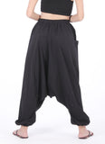 Whitewhale Men Women Cotton Baggy Hippie Boho Gypsy Aladdin Yoga Harem Pants
