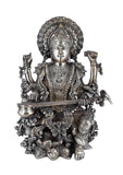 White Whale Goddess Lakshmi Statue,Hindu Goddess of Money, Wealth, Abundance, Fertility & Prosperity.