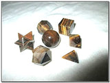 White Whale Reiki Healing Crystal Gemstone 7 Pieces Balancing Sacred Stone