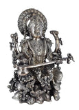 White Whale Goddess Lakshmi Statue,Hindu Goddess of Money, Wealth, Abundance, Fertility & Prosperity.