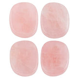 White Whale  4 pcs Engraved Chakra Stones Palm Stone Reiki Balancing