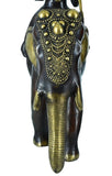 White Whale Handmade Ethnic Indian Brass Elephant Decor Showpiece, Home Decor Statue, Indian Decorations, Indian Houseware, Brass Figurine