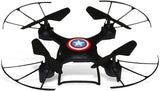 White Whale Akshat Marvel Avengers 4 Axis Aircraft | 3 Kinds of Speed Mode  (Black, Red)