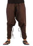 Whitewhale Men Women Cotton Solid Harem Pants Yoga Trousers Hippie Pants