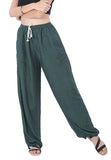 Whitewhale Women's Cotton Ealstic Waist Wide Leg Baggy Summer Casual Pajama Yoga Pants