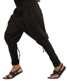 Whitewhale Men Women Cotton Solid Harem Pants Yoga Trousers Hippie Pants
