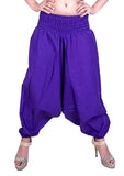 Whitewhale Men Women Rayon Baggy Hippie Boho Gypsy Aladdin Yoga Harem Pants