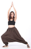 Whitewhale Men Women Cotton Baggy Hippie Boho Gypsy Aladdin Yoga Harem Pants