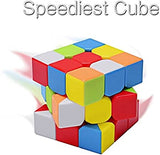 White Whale Speed Cube Combo Set 2x2x2 3x3x3 4x4x4 5x5x5 Magic Puzzle Stickerless Speed Cube Set of 4