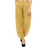 Whitewhale Women Rayon Elastic Waist Drawstring Summer Casual Baggy Hippie Yoga Pants