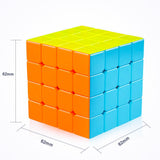 White Whale Speed Cube Magic Cube Puzzle 2x2, 3x3 & 4x4 Cube Game- Set of 3