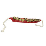 Whitewhale Handmade Indian Classical Ghungroo Dance Accessories Bharatnatyam, Kuchipudi, Odissi Ghungru For Dancer's Feet (10 bells + 10 bells)