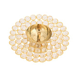 White Whale Brass Crystal Akhand Diya Jyoti Oil Lamp for Home Temple Puja Decor Gifts (Pack of 2)