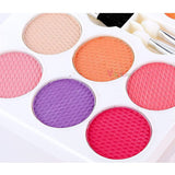White Whale 2 in 1 Cosmetic Makeup Palette and Nail Art Kit for Kids with Portable Trolley Bag | Pretend Play Toy for Girls -Plastic , Multicolor