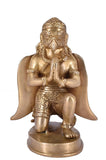 Whitewhale Garuda Murti Idol Brass Statue Holy Bird Figurine Lord Vishnu Hindu God Sculpture