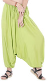 Whitewhale Men Women Cotton Baggy Hippie Boho Gypsy Aladdin Yoga Harem Pants