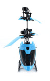 White Whale Remote Control Helicopter and Hand Sensor Charging Helicopter Toys with 3D Light Toys
