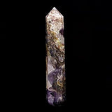 White Whale Meditation Balancing Gemstone Obelisk Tower Gemstones Reiki Healing Cyrstal