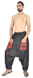 Whitewhale Mens Womens Rayon Pockets Harem Yoga Baggy Genie Hippie Pants