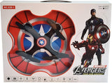 White Whale Akshat Marvel Avengers 4 Axis Aircraft | 3 Kinds of Speed Mode  (Black, Red)