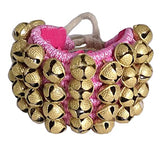 Whitewhale Handmade Indian Classical Ghungroo Dance Accessories Bharatnatyam, Kuchipudi, Odissi Ghungru For Dancer's Feet (40 bells + 40 bells)