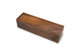 Whitewhale  Wooden Tea Box Tea Chest Spice Organizer with  Compartment